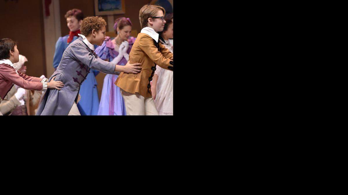 
It’s the 42nd year of the Kansas City Ballet’s production of “The Nutcracker,” a show that brings out the best in many talented area children, including Tanner Mahoney (middle). 
