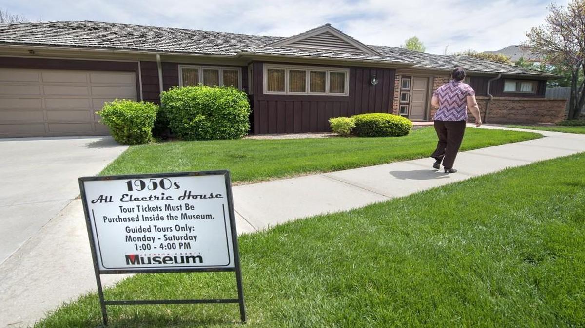 The all-electric house was moved in 1994 to the Johnson County Museum in Shawnee. It will be moved next week to the former King Louie complex in Overland Park.