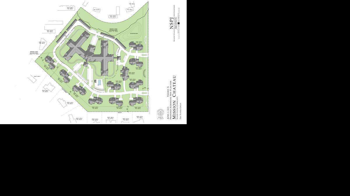 
A new site plan for the Mission Chateau project in Prairie Village was presented Monday to the city council.
