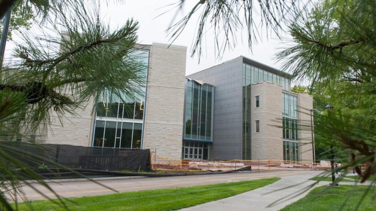 The new College of Business Administration building.
