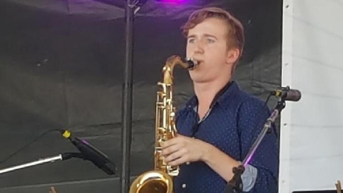 Olathe’s Evan Kappelman was selected to play tenor saxophone during the four-week National Youth Orchestra Jazz program.