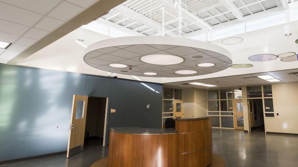 The 33-bed Youth and Family Services Center at 920 W. Spruce St., Olathe, is empty since policies and state law on incarcerations for teens have changed.