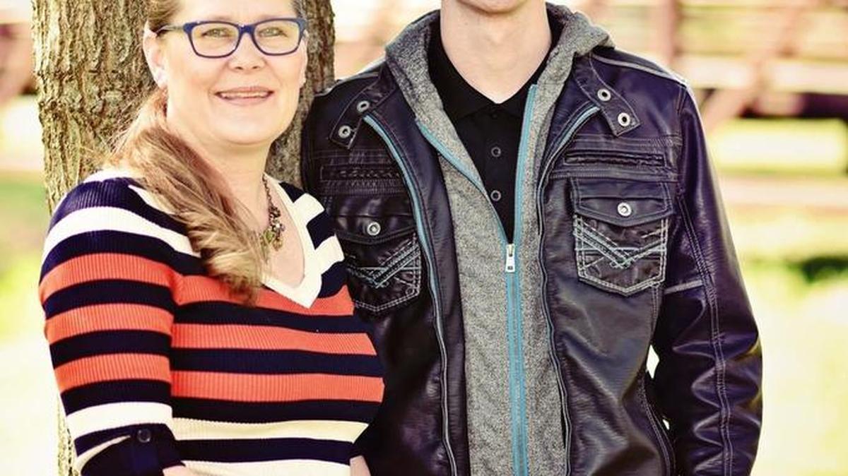 Michele Melton and her son Jake.