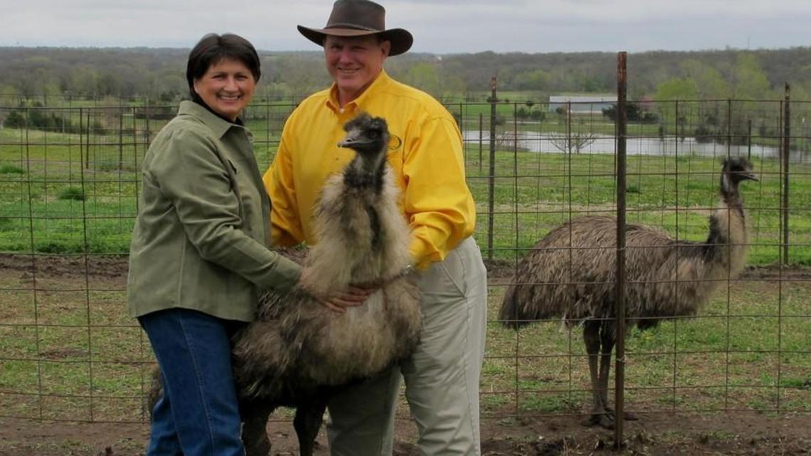 Dee Martin owns 4 D Acres in Louisburg, and husband Mike Martin helps run the operation. The Martins sold off their flock of emu about a year ago, and now concentrate on selling emu-related products.