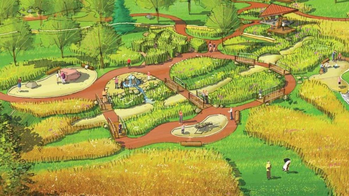 A nature playground is planned for Big Bull Creek Park.
