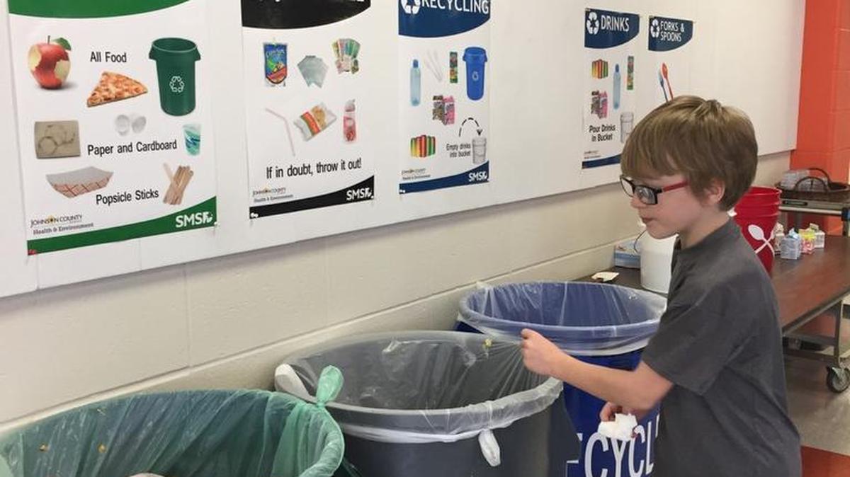 Kids in the Shawnee Mission School District are adding composting to their list of ways to be kind to the planet.