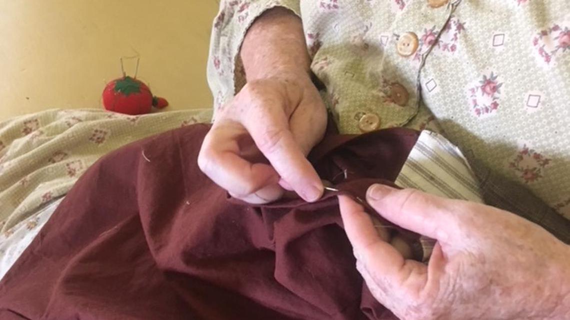 A grant will allow Mahaffie to collaborate with residents of the Topeka Correctional Facility to teach sewing skills and construct clothing to be worn by living history interpreters at Mahaffie Stagecoach Stop & Farm.