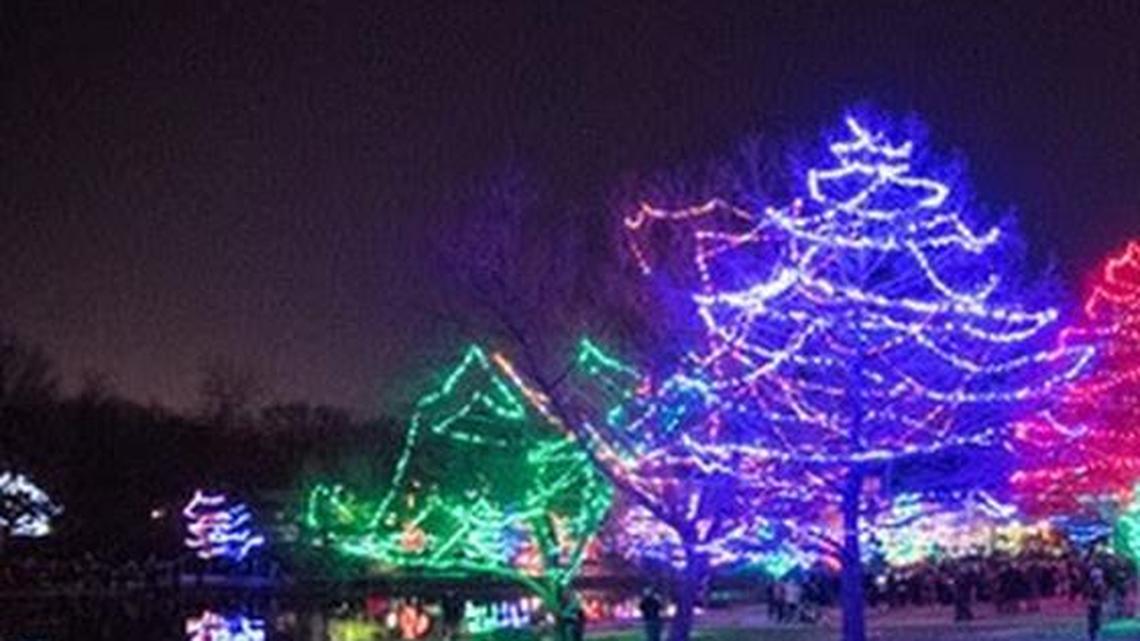 Sar-Ko Aglow lights up Lenexa park.
