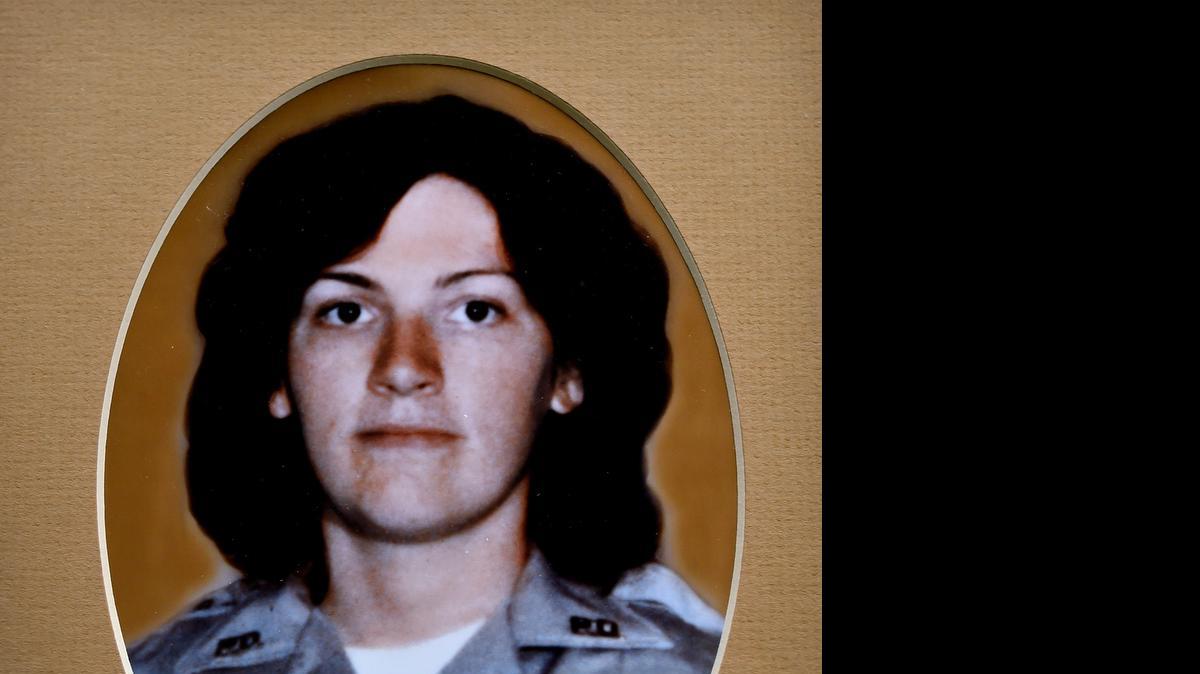 
A portrait of Deanna Rose was displayed at the ceremony.

