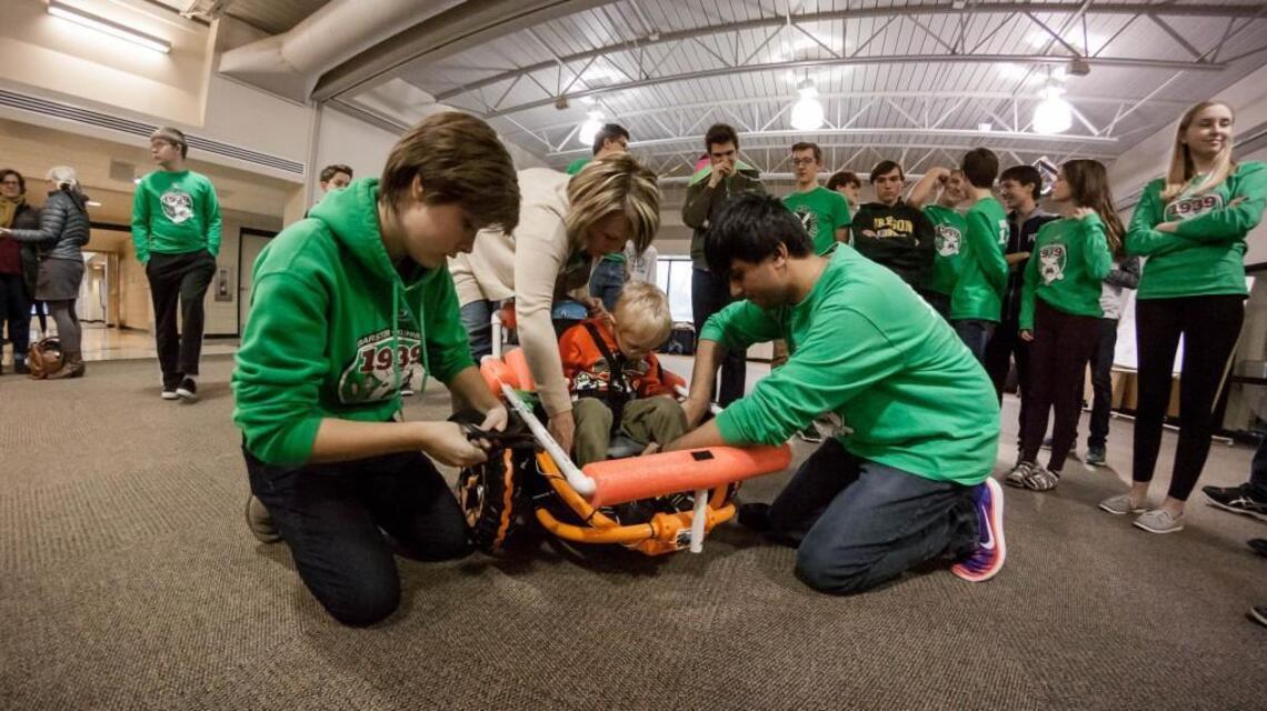 Barstow robotics team transforms toy car into real transportation