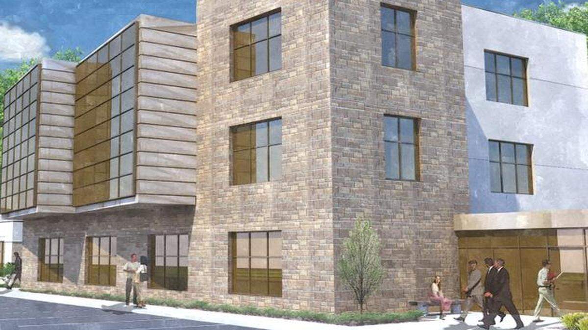 
Vince & Associates hopes to turn a three-story building, under construction, into four stories. 
