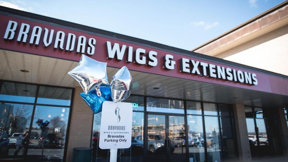 Bravadas Wigs & Extensions is located at 11004 Metcalf Ave. in Overland Park.