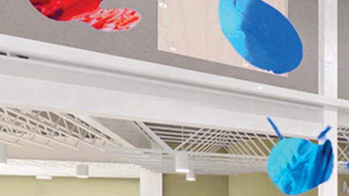 “Splash,” by San Francisco artist Shan Shan Sheng, is finding a home at the Lenexa Rec Center.
