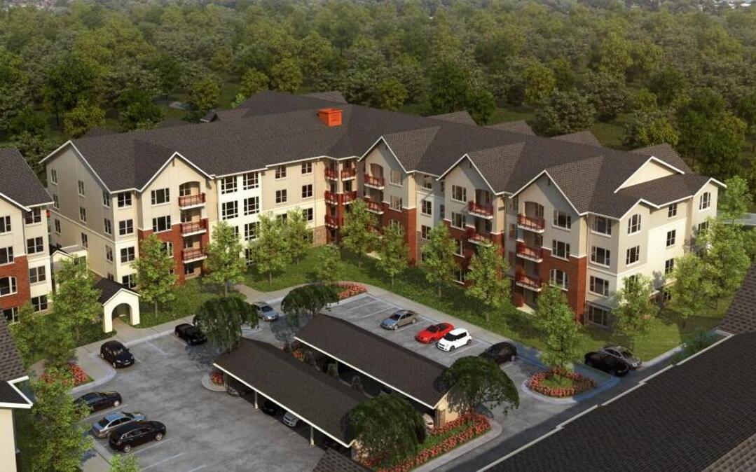An architectural rendering of Goldfinch Lane.