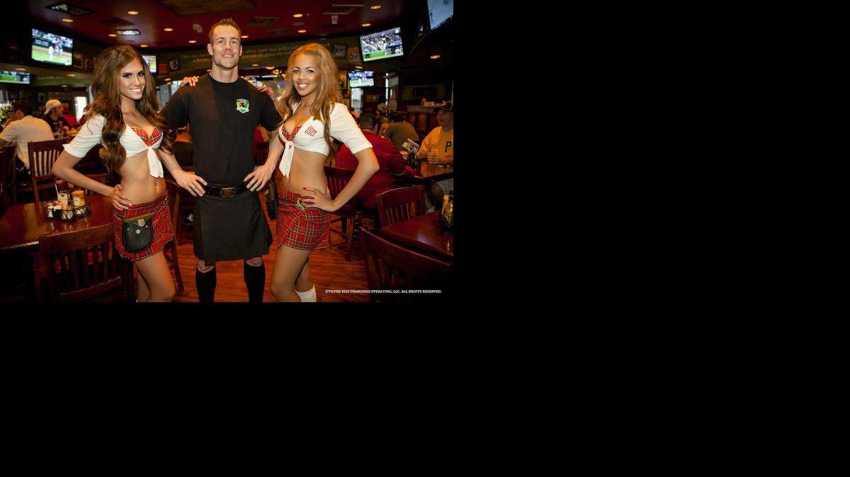 
Scantily clad servers are featured at Tilted Kilt Pub & Eatery, which is coming to Overland Park.
