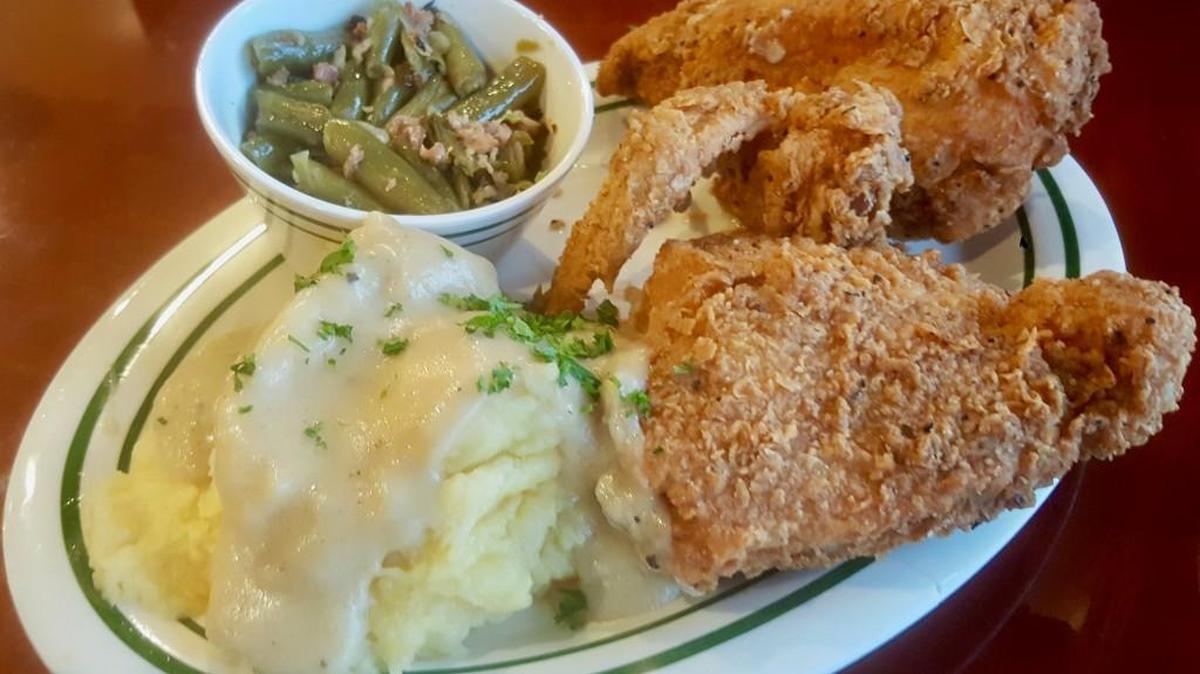 Served with mashed Yukon gold potatoes and a side, Classic Fried Chicken is one of the most popular entrees at Berbiglia’s Roost.