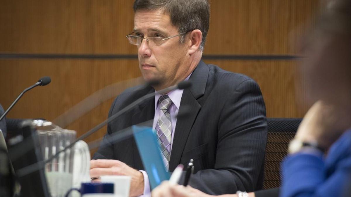 Three open seats for the Shawnee Mission School Board will be determined in the Nov. 7 election on Tuesday. Several first-time candidates have promised a new direction for those dissatisfied with decisions made during the tenure of former Superintendent Jim Hinson, pictured here in 2016. The newly-formed board will ultimately choose his successor.