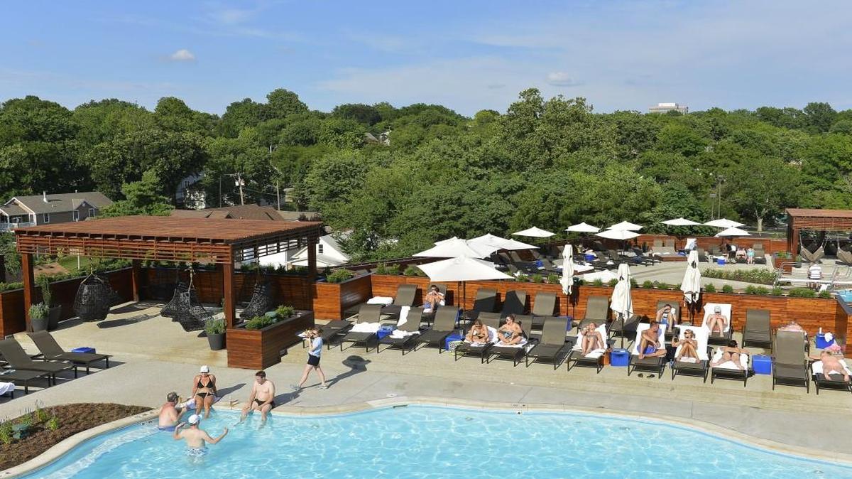The Westwood City Council has scheduled a public hearing for May 11 to consider creating a 22-year, 0.9 percent Capital Improvement District sales tax on the Woodside Health and Tennis Club. The club is part of the Woodside Village development south of 47 th Street.