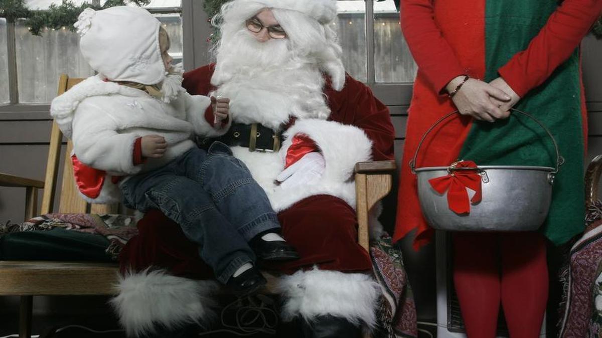 Visits with Santa Claus will be available this month at the National Agricultural Center and Hall of Fame.