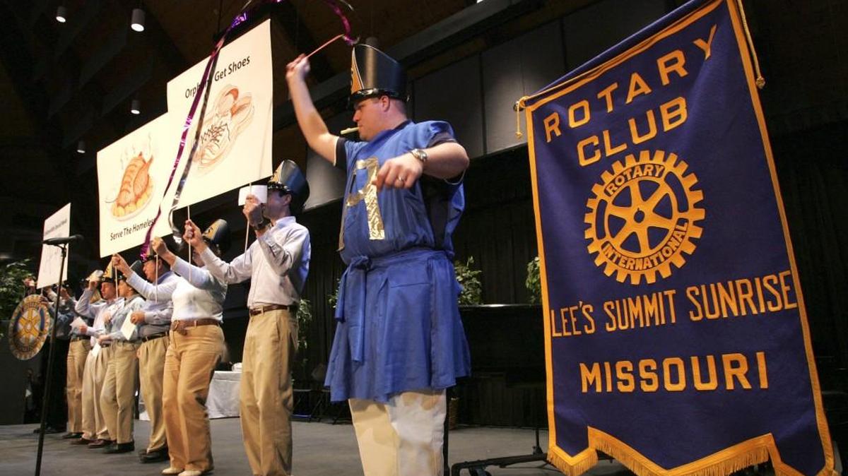 Organizations like Lee’s Summit Sunrise Rotary club provide volunteers and raise money for many worthy causes in the community.