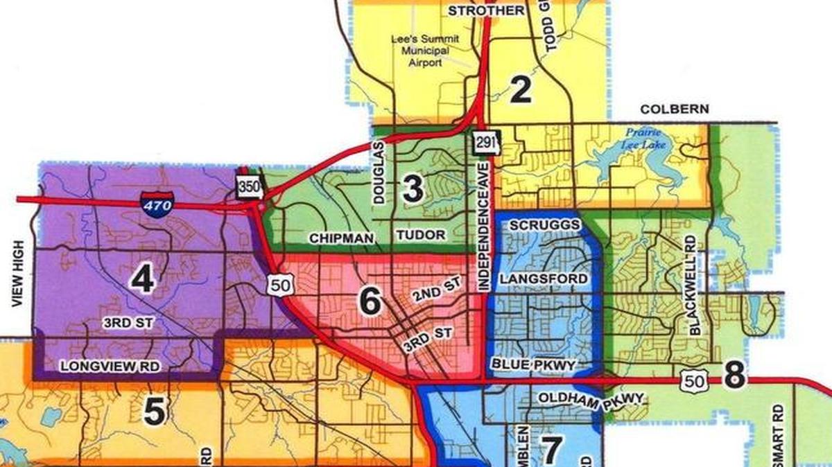 Lee’s Summit blotter map.