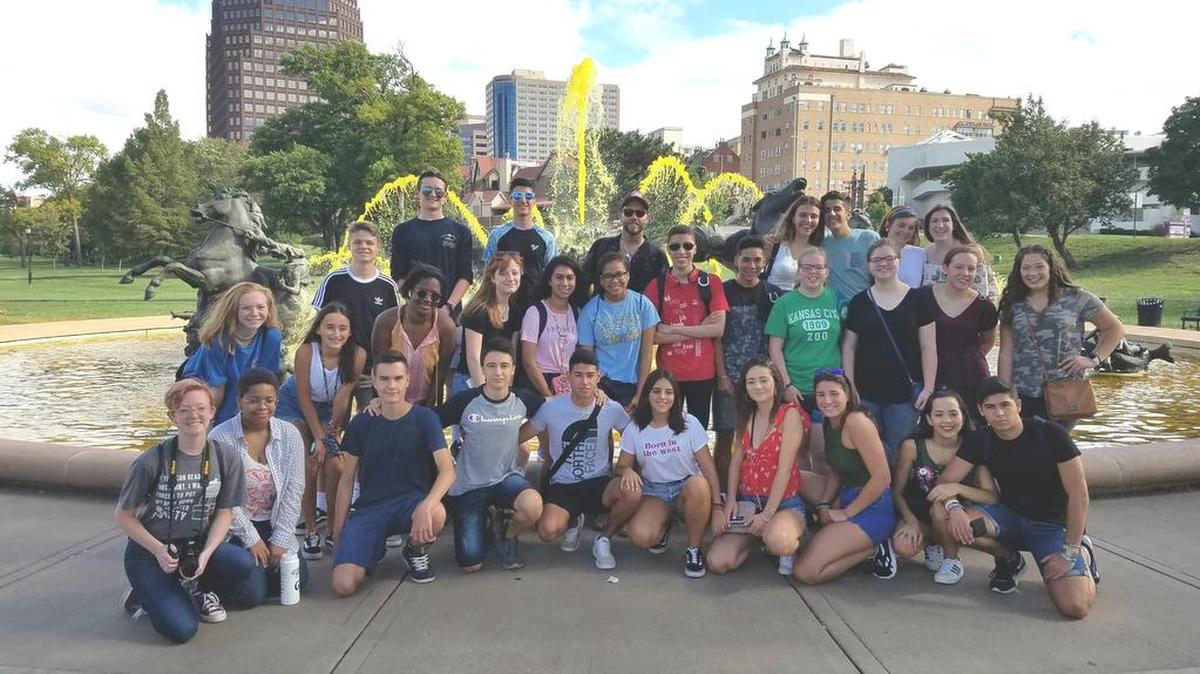 Students and an English teacher from Colegio Jesus Maria in Madrid, Spain, were hosted by Lee’s Summit R-7 families Aug. 31 through Sept. 15.
