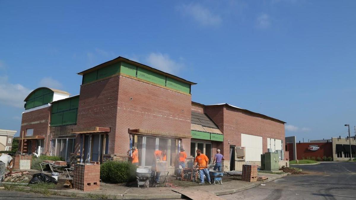 Work is underway to convert a former Bob Evans restaurant in SummitWoods Crossing to an Aspen Dental office.