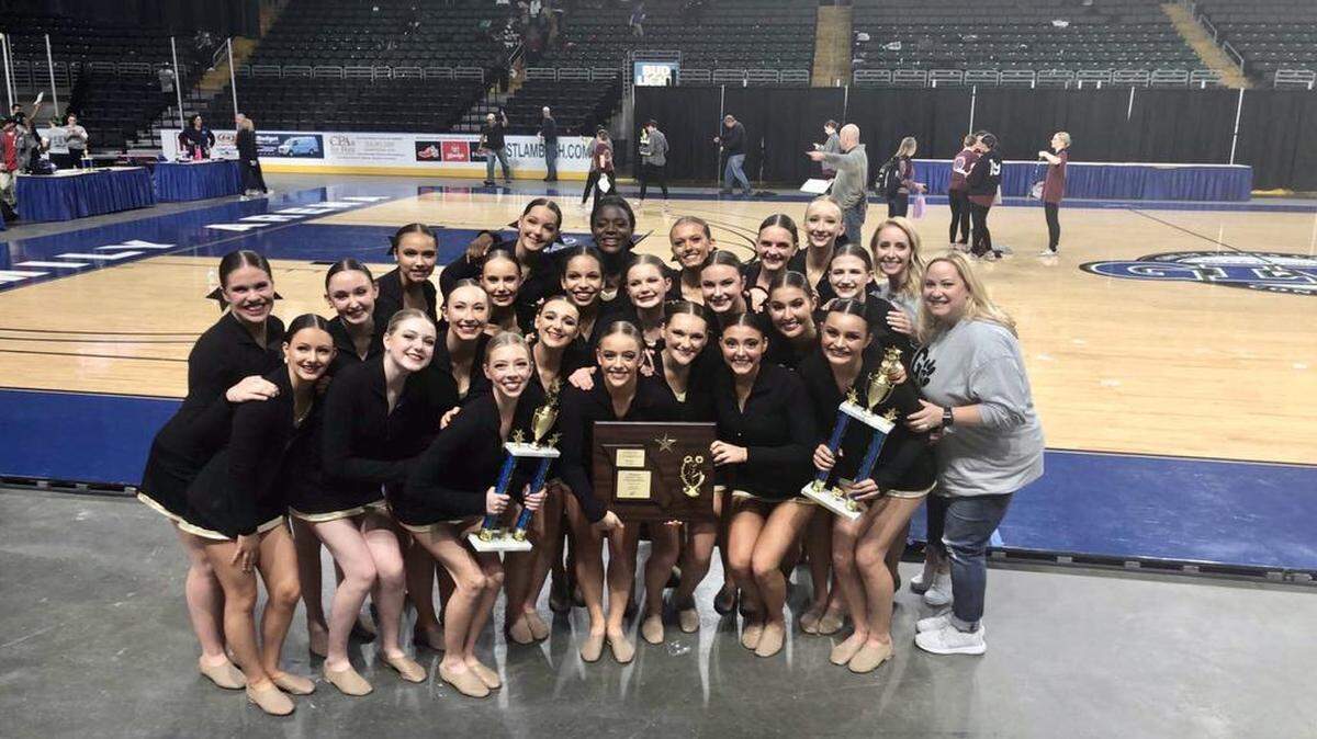 In February, the 23-member Lee’s Summit High School Dance Team took first place in the Class 5A Division at the Missouri State Dance Competition in St. Charles, Mo. This was the first-time the Tigerettes brought home gold in 23 years.