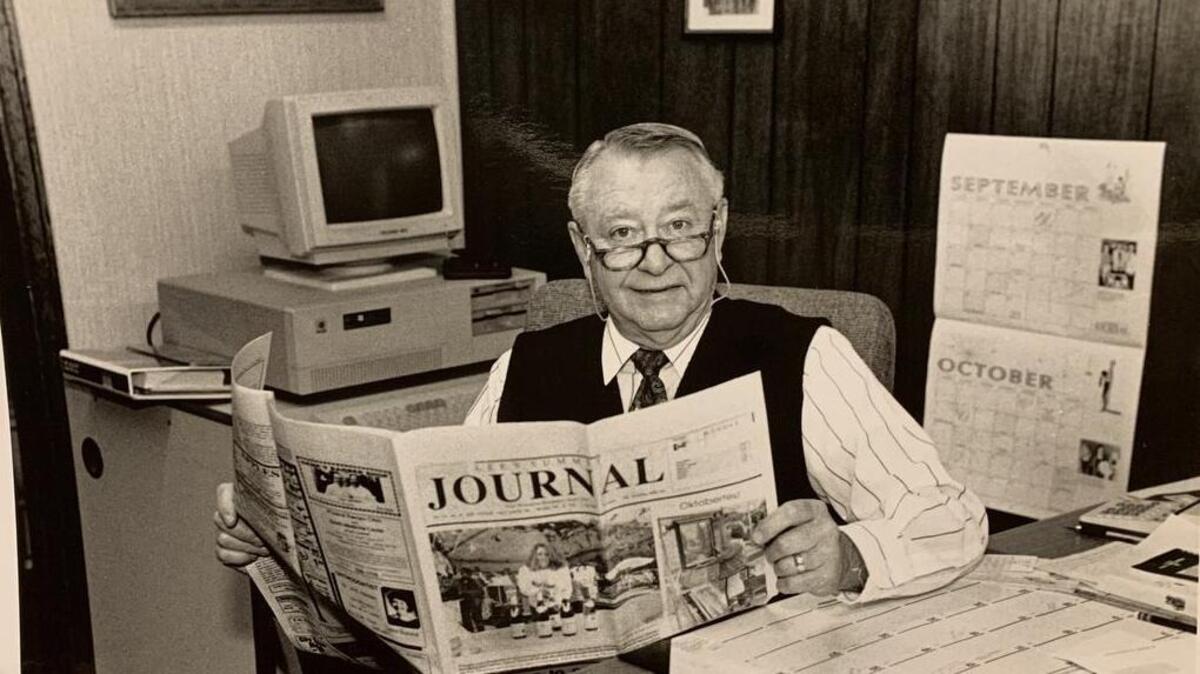 Wesley “Ferrel” Shuck in his role as Lee’s Summit Journal editor.