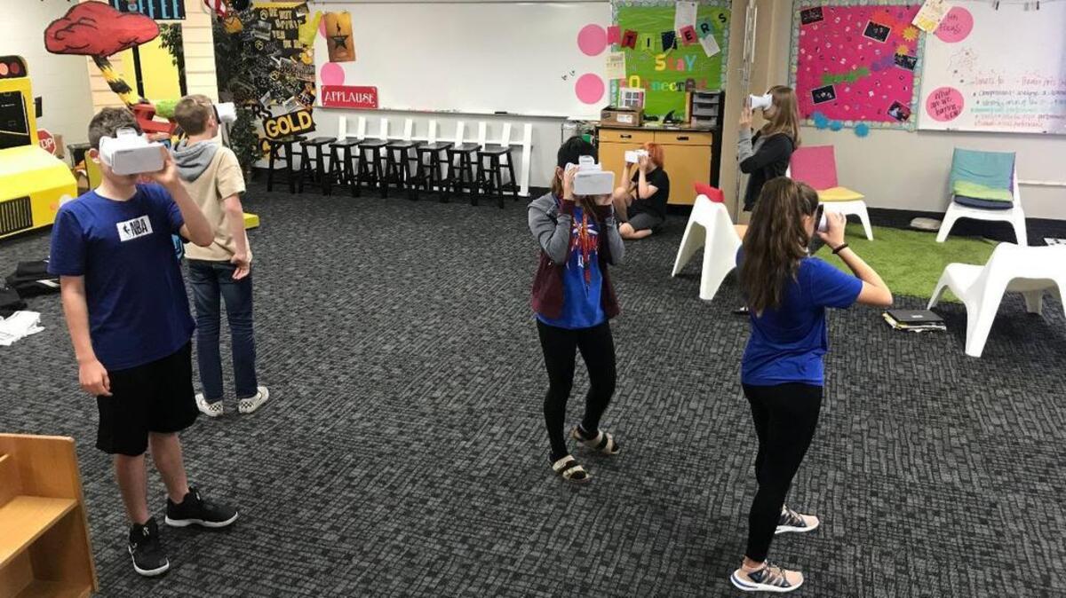 Broadway plays come to life for Pleasant Lea Middle School students.
