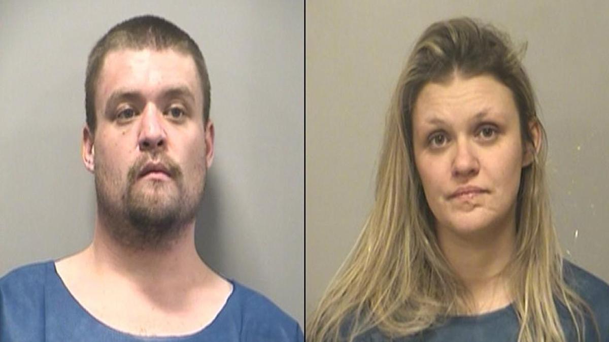 Patrick R. Powell, 29, of Greenwood, left, and Caitlyn A. Riffle, 24, of Independence, were each charged with first-degree murder and armed criminal action in the shooting death of 52-year-old Independence resident Rodney Thurber.