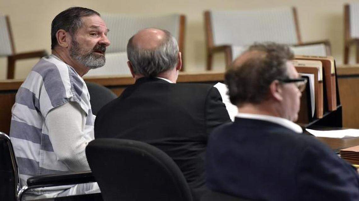 
Charged in the April rampage at area Jewish facilities, F. Glenn Miller Jr. appeared Thursday at a competency hearing in Johnson County District Court in Olathe. He was found competent to stand trial for the three killings.
