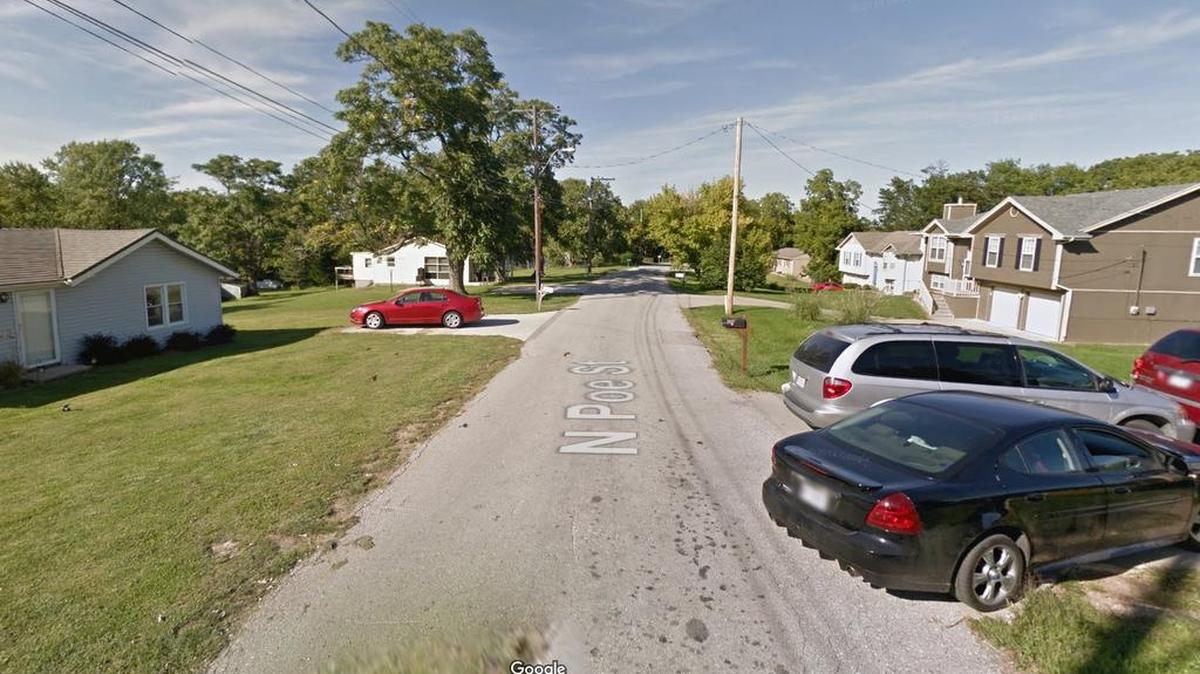Kansas City police announced they were investigating a homicide late Friday night after finding a male with a gunshot wound inside a home in the 5400 block of North Poe Street. This Google Maps Street View image was taken in the area in September 2014.