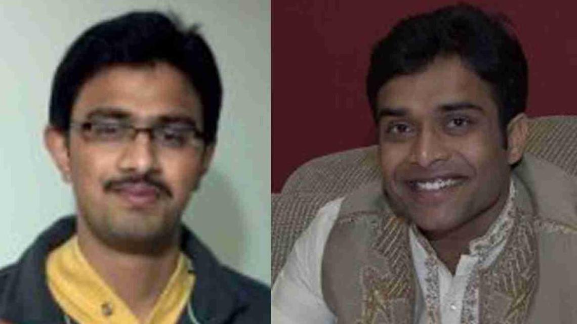 Srinivas Kuchibhotla (left) and Alok Madasani were drinking after work at Austins Bar & Grill in south Olathe last Wednesday when a man shouted insults at the two Garmin employees and was asked to leave the establishment. Witnesses say he returned with a gun and shot Kuchibhotla and Madasani after shouting, “Get out of my country.”