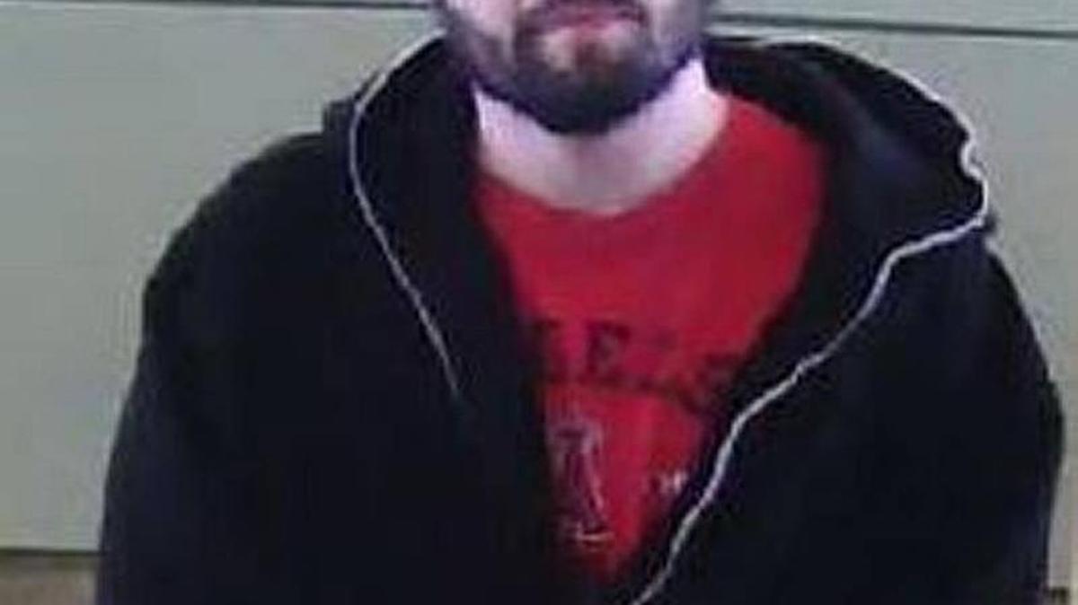 Surveillance photo from bank robbery