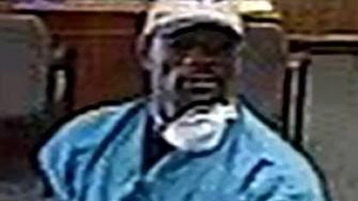 Bank robbery suspect