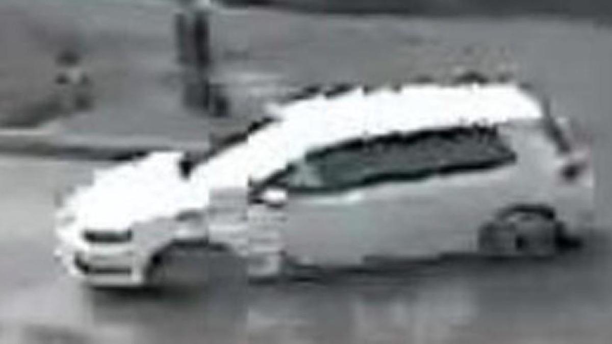 Kansas City police need the public’s help identifying the occupants of a car wanted in connection with a vehicular assault. The vehicle, pictured, is thought to be a white Volkswagen Golf, possibly with Kansas plates.
