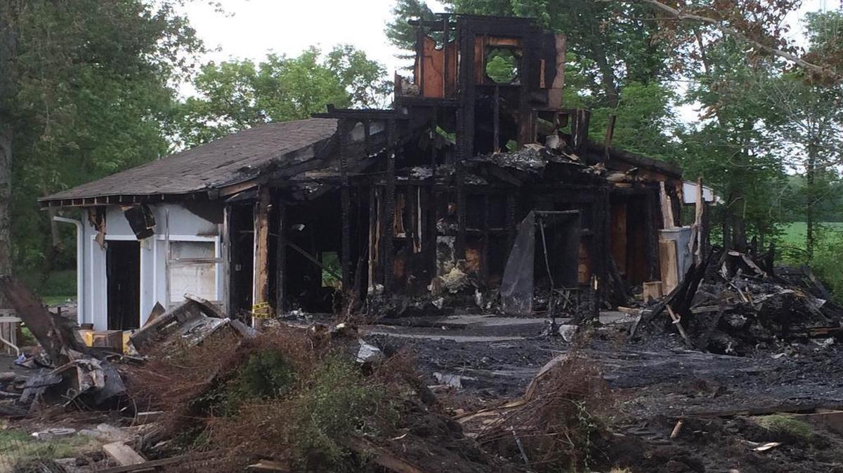 
Two people found dead after a fire at this Miami County house were killed by gunshots, the sheriff’s office said Thursday.
