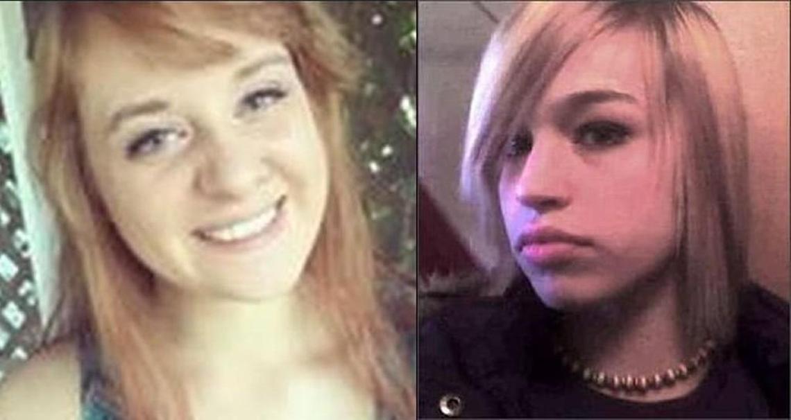 Jessica Runions, left, and Kara Kopetsky