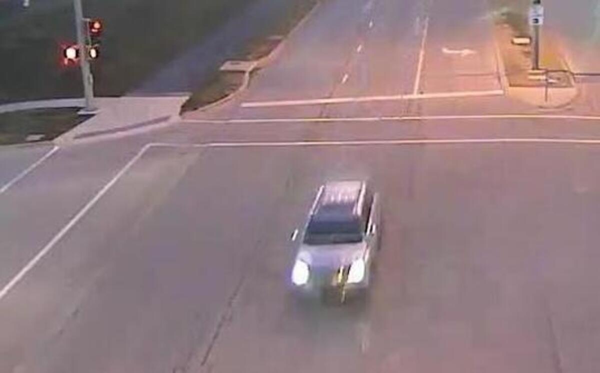 Overland Park are circulating a surveillance camera image of a vehicle suspected in a child enticement case. A girl at a bus stop reported a man tried to get her to approach his SUV.