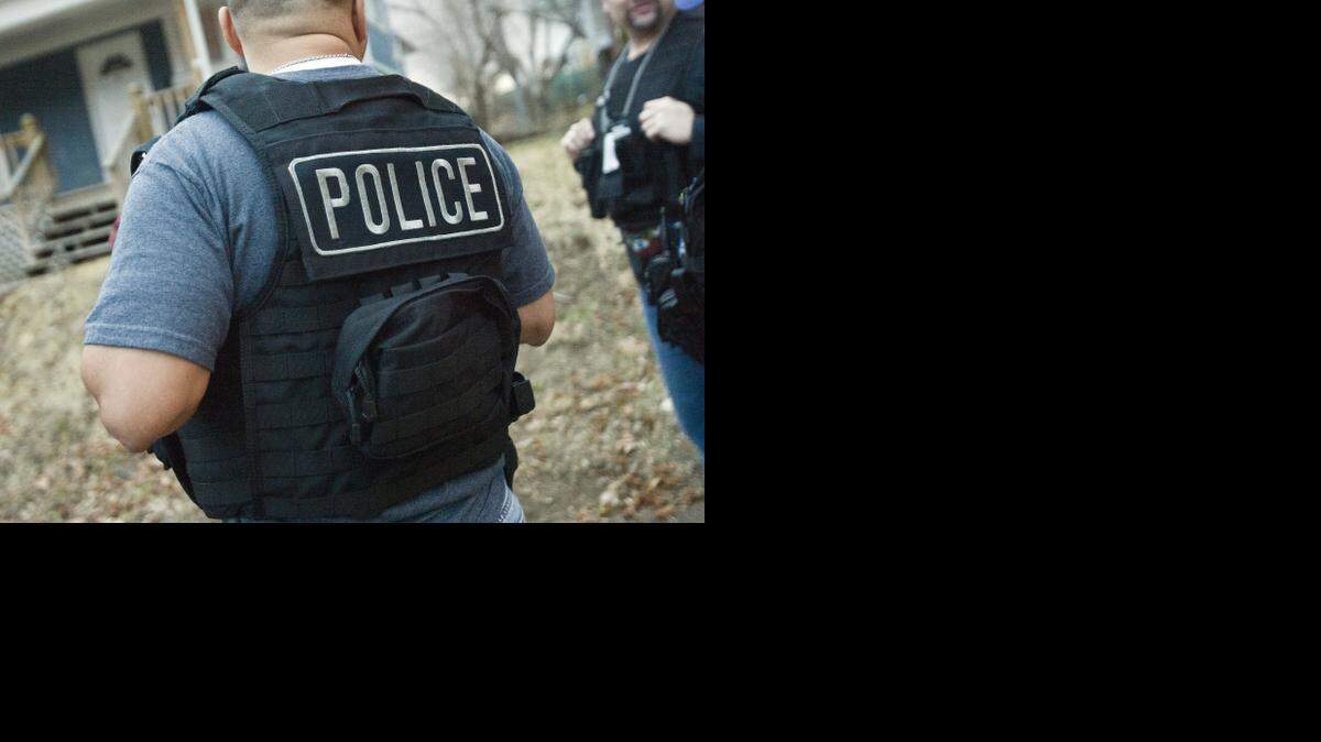 
Kansas City police officers tracked down suspects last year during Operation Clean Sweep, an operation that utilized a list compiled by the Kansas City No Violence Alliance.
