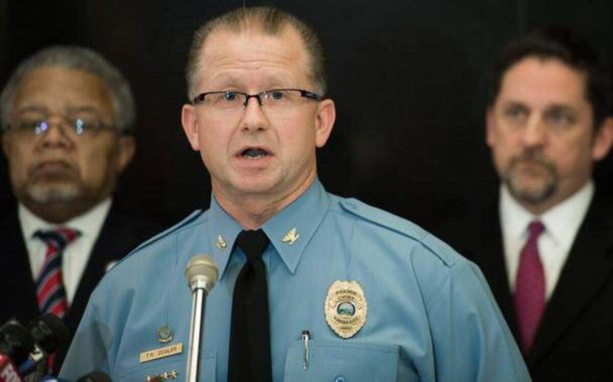
Kansas City, Kan., Police Chief Terry Zeigler pleaded Thursday for anyone with knowledge about the drive-by shooting that killed 7-month-old JaQuail Mansaw to come forward. Police have received just one tip, and it didn’t advance the case.
