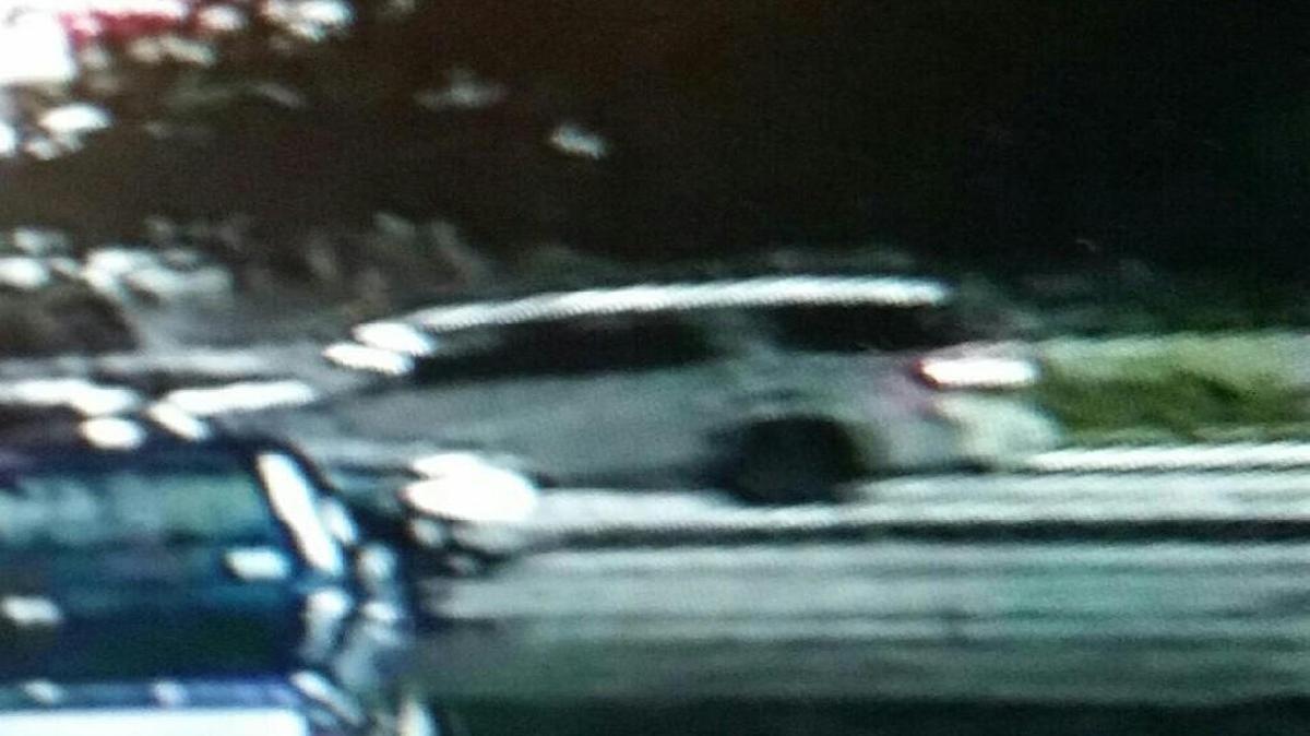 Independence Police are looking for this white SUV as the suspect vehicle in the death of Whitney Gray on Sunday night.