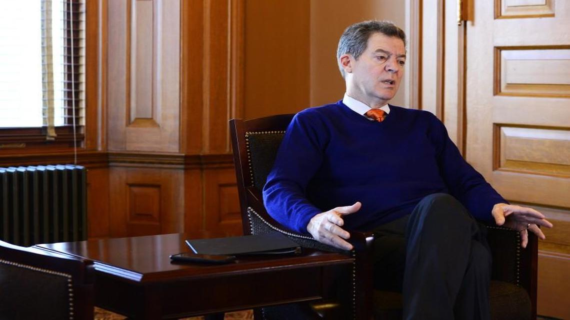 Gov. Sam Brownback met Thursday with Anupam Ray, consul general of India’s Houston consulate, after the killing last week of Srinivas Kuchibhotla in an Olathe bar.