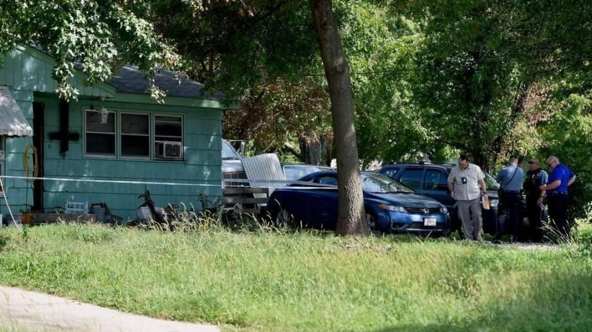 The home where David Love fatally shot his ex-girlfriend, Jessika Peppers, to death last summer. Authorities ruled the shooting self-defense.
