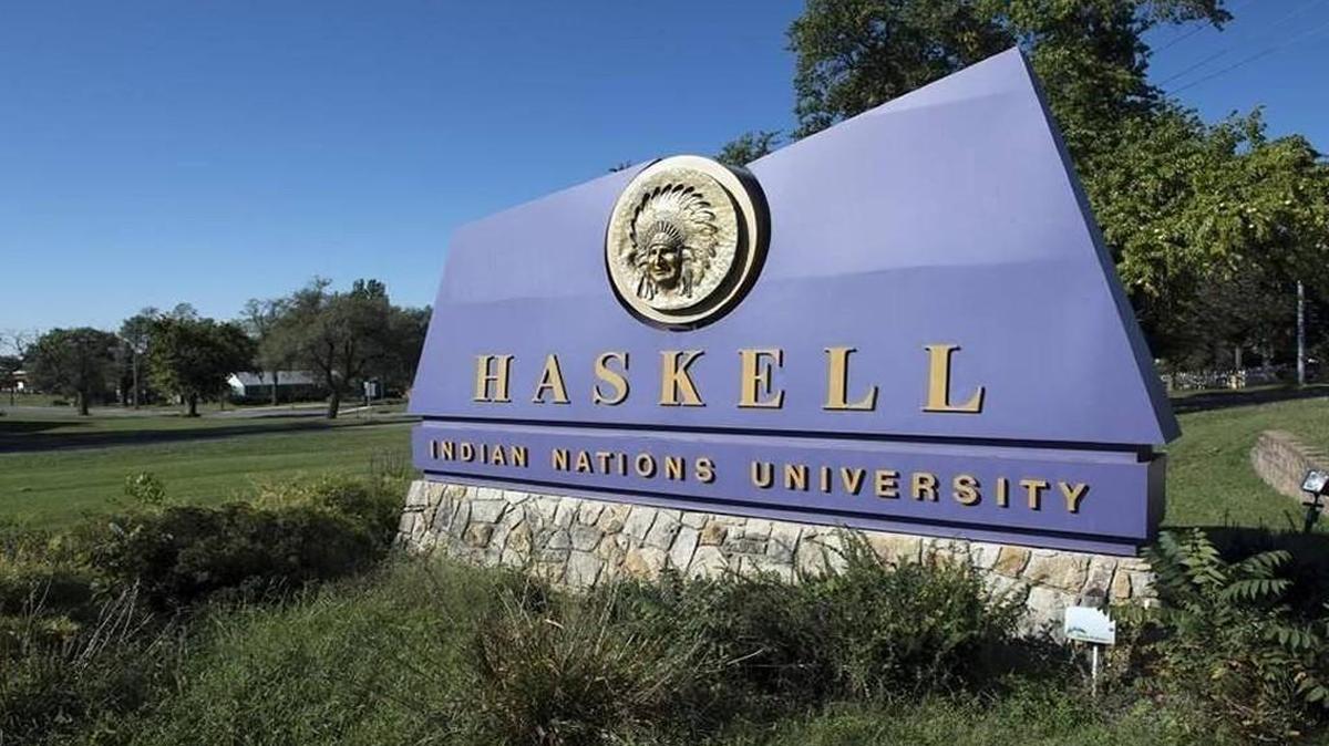 One man accused of a rape at Haskell Indian Nations University pleaded no contest to a lesser charge.