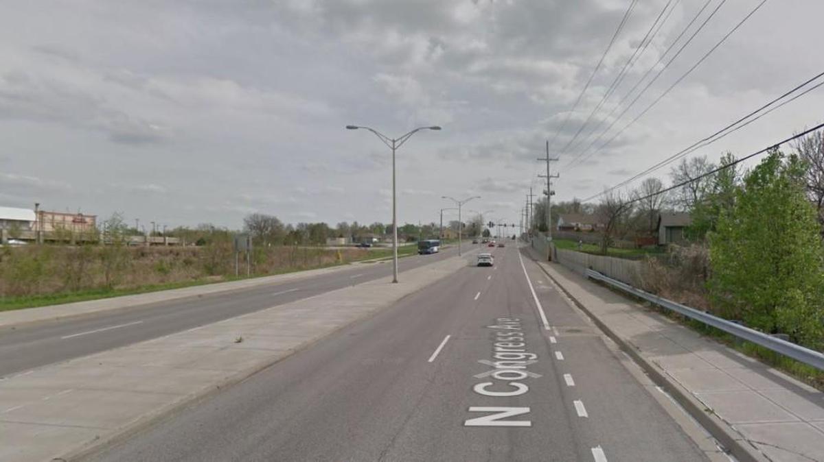 Police were investigating a shooting that injured two people in the 8800 block of North Congress Avenue, shown here in a Google Maps image