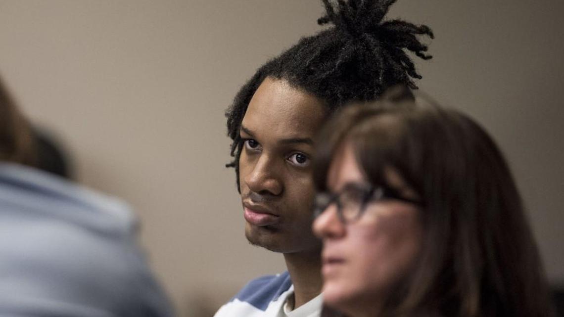 Deanthony A. Wiley in a court hearing last August.