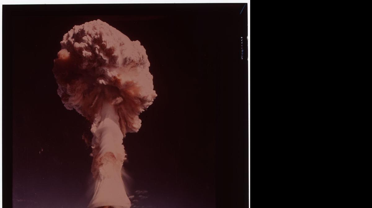 
Atomic bomb test, 1970
