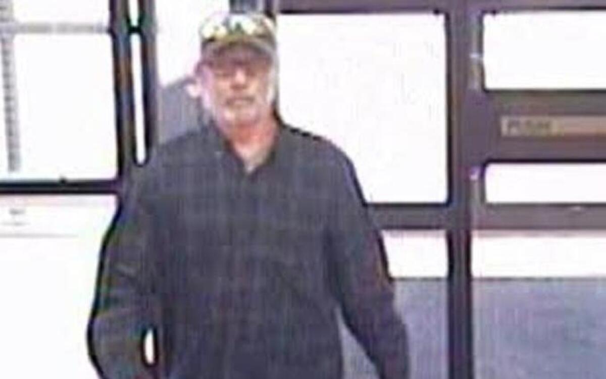 A man robbed the Bank of the West in Liberty on Saturday morning. He is described as 55 to 60 years old and 5-foot-6 to 5-foot-7.
